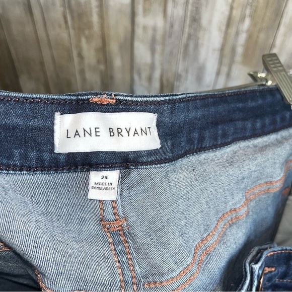 Lane Bryant Flex Magic Waistband Mid Rise Skinny Dark Wash Women’s 24 - Picture 5 of 5